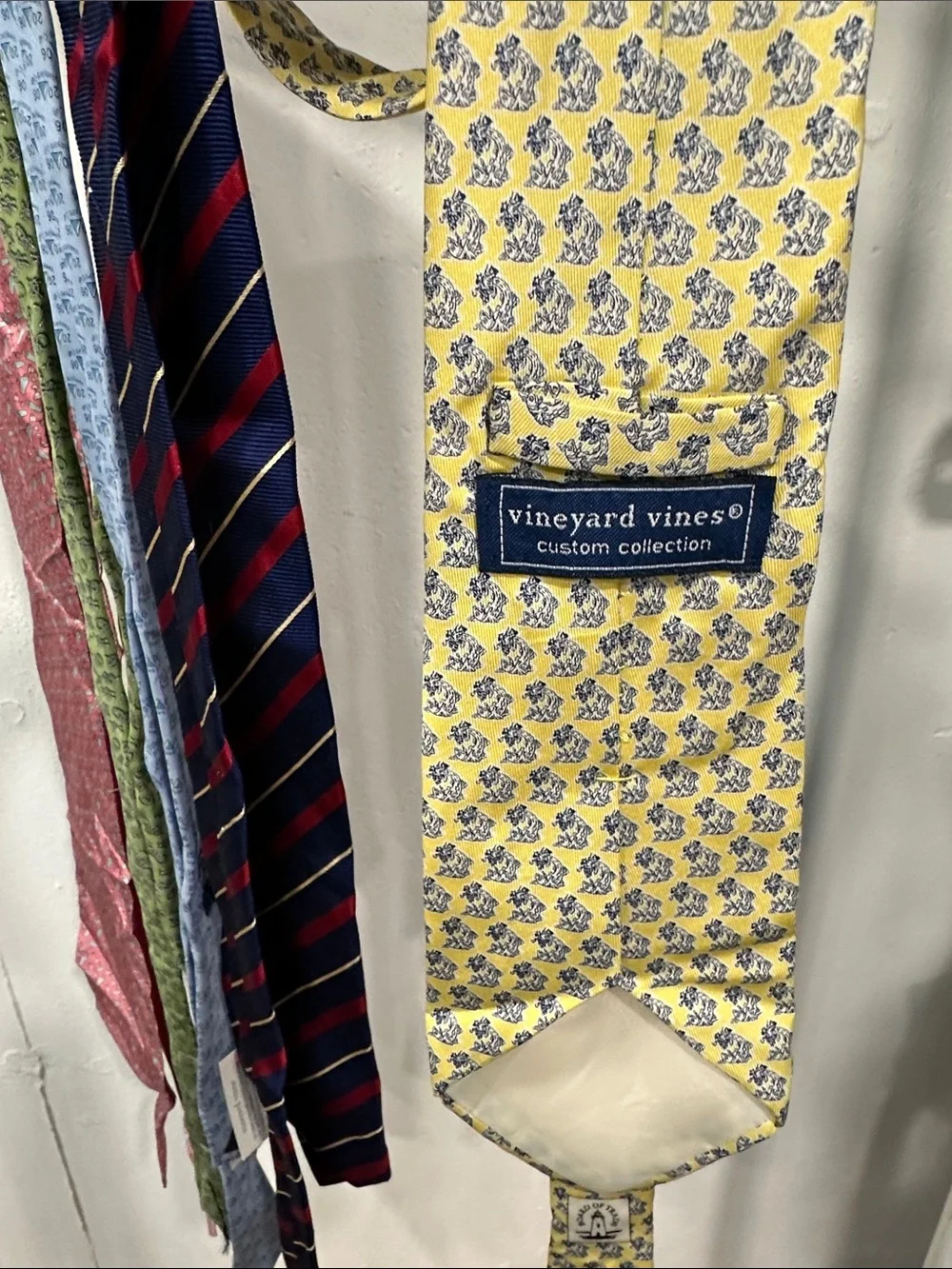Men's Burberry and vineyard vines Tie - and silk scarf Vineyard cup 2006